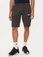 Spodenki męskie - Helly Hansen Szorty materiałowe Hh Qd Cargo 54154 Granatowy Regular Fit - miniaturka - grafika 1