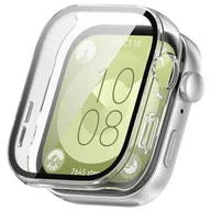 Akcesoria do smartwatchy - Etui TECH-PROTECT Defense360 do Huawei Watch Fit 3 Przezroczysty - miniaturka - grafika 1