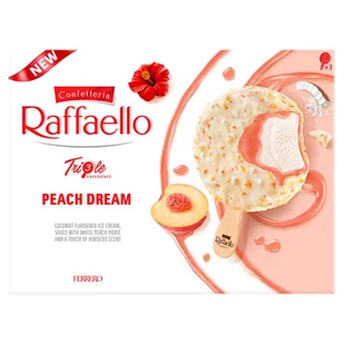Raffaello Triple Experience Peach Dream Lody 180 ml (3 sztuki) - Lody i desery lodowe - miniaturka - grafika 1