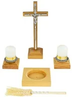 Dewocjonalia - Komplet kolędowy z drewna bukowego, jasny - miniaturka - grafika 1