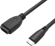 Kable komputerowe i do monitorów - Kabel Value HDMI Mini - HDMI 0.15m czarny - miniaturka - grafika 1