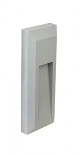 Su-Ma Kinkiet na elewację MUR PC 2502B neutralny 2700K IP65 wys. 23cm popiel 2502B - Lampy ogrodowe - miniaturka - grafika 1