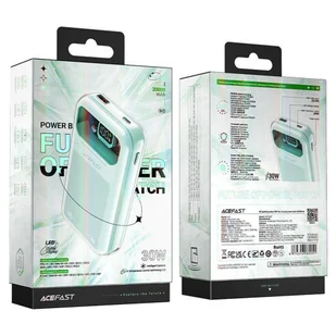 Acefast powerbank 20000mAh Sparkling Series szybkie ładowanie 30W zielony (M2) - Powerbanki - miniaturka - grafika 5
