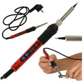 Lutownice - LUTOWNICA 80W regulacja temperatury wyświetlacz LCD - miniaturka - grafika 1