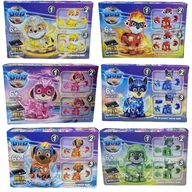 Klocki - Zestaw Klocki konstrukcyjne FIGURKI PIESKI ZABAWA PATROL ROZWÓJ 6szt - miniaturka - grafika 1