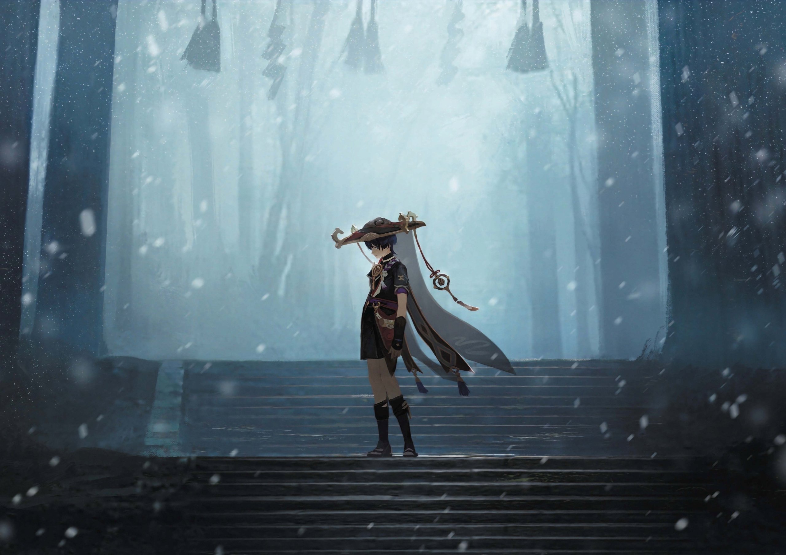 Plakat A1 Genshin Impact Scaramouche