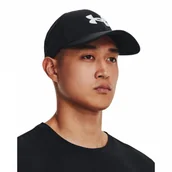 Czapki damskie - Męska czapka z daszkiem Under Armour Men's UA Blitzing - czarna - miniaturka - grafika 1