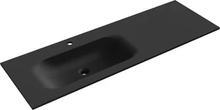 Mexen Vela umywalka wpuszczana w blat lewa 141 x 46,5 cm, czarna mat - 25231471L - Umywalki Mexen Vela umywalka wpuszczana w blat lewa 141 x 46,5 cm, czarna mat - 25231471L - Umywalki - miniaturka - grafika 1