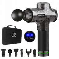 Masażery - Pistolet Do Masażu Masażer Do Ciała Szyi Karku Pleców Stóp + 6 Końcówek Pro - miniaturka - grafika 1