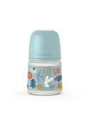 Butelki dla niemowląt - Suavinex Butelka o wolnym przepływie smoczek sx pro 150 ml Forest niebieska - miniaturka - grafika 1