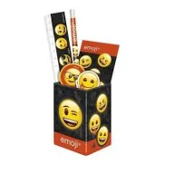 Przybory szkolne - Derform Zestaw przyborów szkolnych Emoji 10 - miniaturka - grafika 1