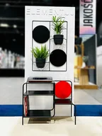 Regały - Konsola na płyty winylowe i adapter - miniaturka - grafika 1