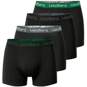 Majtki męskie - HøyBerg - Scandinavian Style Bokserki Męskie Zestaw 4 sztuk Bawełna L - miniaturka - grafika 1