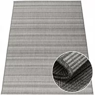 Dywany - Dywan Party 80 x 150 cm paski ciemny szary Dywan Party 80 x 150 cm paski ciemny szary - miniaturka - grafika 1