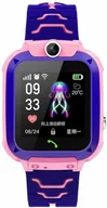 Smartwatch - Bemi K1 See My Kid Różowo-Fioletowy - miniaturka - grafika 1