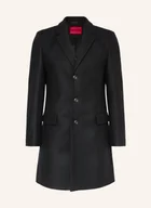 Płaszcze damskie - Hugo Płaszcz Wełniany Migor schwarz - miniaturka - grafika 1