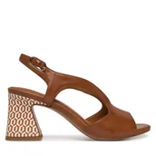 Sandały damskie - Sandały Tamaris 1-28316-44 Brązowy - miniaturka - grafika 1