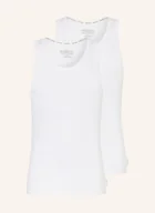 Majtki damskie - Calvin Klein Podkoszulka Modern Cotton, 2 Szt weiss - miniaturka - grafika 1