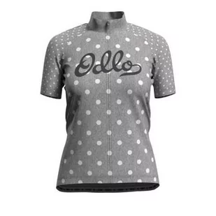 Koszulka tech. damska Odlo Stand-up collar s/s full zip ESSENTIAL C/O ODLO S - Pozostała odzież narciarska - miniaturka - grafika 1