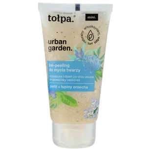 Tołpa Urban Garden, delikatny żel-peeling do mycia twarzy, MINI, 75 ml - Żele do mycia twarzy - miniaturka - grafika 1