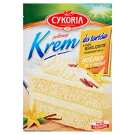 Dodatki do ciast w proszku - Cykoria Krem Do Tortów O Smaku Waniliowym 100 G - miniaturka - grafika 1