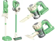 Zabawy w naśladowanie dorosłych - PIONOWY ODKURZACZ Dla Dzieci INTERAKTYWNY BEZPRZEWODOWY + STOJAK i Końcówki - miniaturka - grafika 1