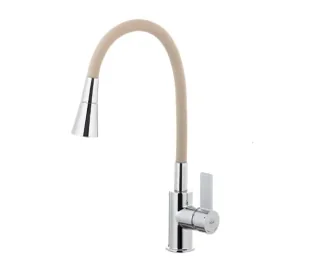 KFA Armatura Rumba DUO6553-925-51 Mosiężna Chrom - Baterie kuchenne - miniaturka - grafika 1
