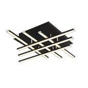 Lampy sufitowe - Matrix LED lampa sufitowa 6-punktowa czarna 696-6BK - miniaturka - grafika 1