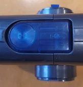 Akcesoria do odkurzaczy - Klips, przycisk do rury flex odkurzacza PURON PU30 A3-1 - miniaturka - grafika 1