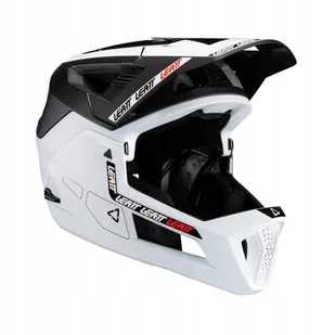 Leatt Kask Rowerowy Mtb Enduro 4.0 (wypinana Szczęka) V24 Helmet Whi - Kaski rowerowe - miniaturka - grafika 1