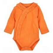 Body dla niemowląt - Nini Body niemowlęce z bawełny organicznej dla dziewczynki 0-3 miesiące, rozmiar 56 - miniaturka - grafika 1
