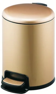 Kosz łazienkowy pojemnik na odpadki okrągły złoty 8L STELLA 20.20108-G - Kosze na śmieci - miniaturka - grafika 1