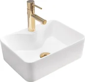 Umywalki - Umywalka Rea REA-U8196 UMYWALKA KELLY MINI // CE.REA.U-KELLY-MINI - miniaturka - grafika 1