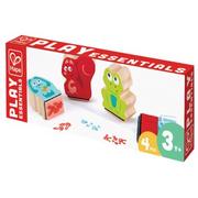 Zabawki kreatywne - Zestaw kreatywny HAPE Pieczątki Play Essentials Ślady zwierząt E1060A - miniaturka - grafika 1