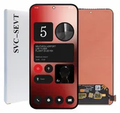 Części serwisowe do telefonów - ORYGINAŁ WYŚWIETLACZ EKRAN LCD SZYBKA DOTYK DO NOTHING PHONE 2A A142 - miniaturka - grafika 1