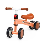 Place zabaw - Rowerek biegowy dla dzieci, jeździk do nauki 4-kołowy pomarańczowy Be-active.pl - miniaturka - grafika 1
