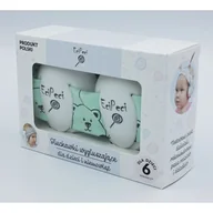Zabezpieczenia dla dzieci - EciPeci, Słuchawki wygłuszające, Panda, Miętowe - miniaturka - grafika 1