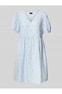 Sukienki - Sukienka casualowa o luźnym kroju z mieszanki wiskozy model FIONNA - Pieces - miniaturka - grafika 1