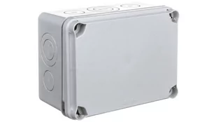 PCE Polska Puszka instalacyjna EX-161 LIGHT pokrywa pełna, z osłabieniami 162x116x76 (6xM25, 4xM40) IP66/67 EX-161 - Puszki elektryczne i akcesoria - miniaturka - grafika 1