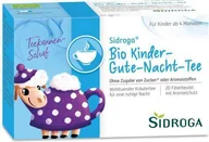 Herbata - Sidroga Organiczna Herbata na Dobranoc dla Dzieci Torebka Filtracyjna 20 Kapsułek - miniaturka - grafika 1