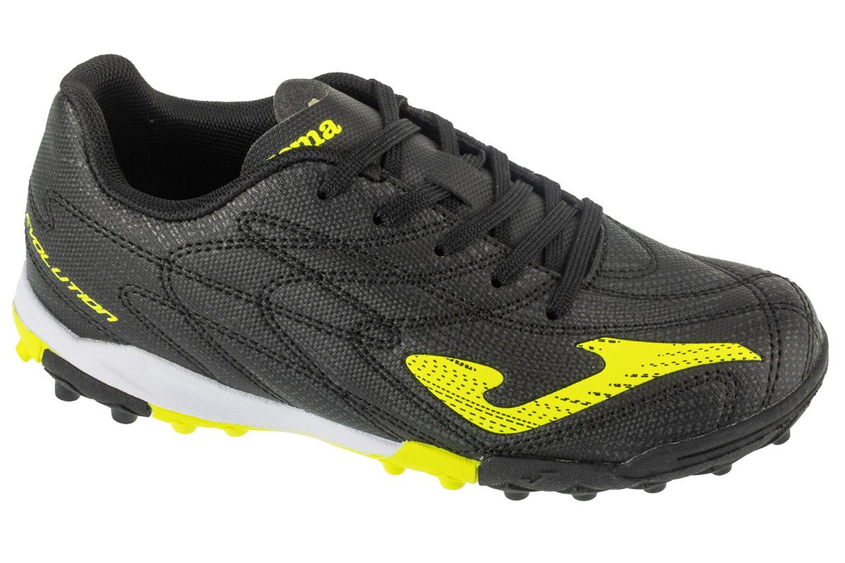 Joma Evolution Jr 2501 TF EVJW2501TF, dla chłopca, buty piłkarskie - turfy, Czarne