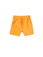 Spodenki damskie - Koton Babyboy lniane szorty ze sznurkiem do ściągania, kieszenie, Pomarańczowy (211), 3-4 Lat - miniaturka - grafika 1