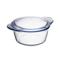Naczynia żaroodporne - Naczynie żaroodporne z pokrywką TERMICA okrągłe 2,15 l 03388 - miniaturka - grafika 1