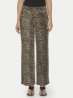 Spodnie damskie - Vila Jeansy Chia 14105638 Beżowy Wide Leg - miniaturka - grafika 1