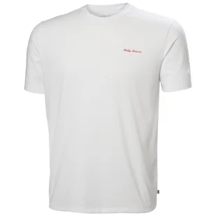 Koszulka męska Helly Hansen Skog Graphic T-Shirt Rozmiar: M / Kolor: biały - Koszulki sportowe męskie - miniaturka - grafika 1