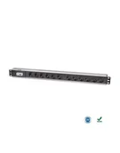 Listwy zasilające - Techly Pro TechlyPro Listwa zasilająca rack-pion 250V/16A 12x Schuko 3m włącznik instal - miniaturka - grafika 1