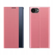 Etui i futerały do telefonów - Etui New Sleep Case pokrowiec z klapką i podstawką na iPhone 16e - różowe - miniaturka - grafika 1