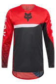 Odzież motocyklowa - Bluza Cross FOX Flexair Fracture Czerwony fluorescencyjnyM - miniaturka - grafika 1