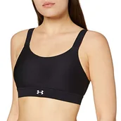 Biustonosze - Under Armour Damski biustonosz Ua Vanish High Sport czarny czarny 70C - miniaturka - grafika 1
