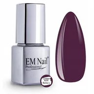 Utwardzacze do paznokci - EM Nail, Baza kauczukowa, Gummy Base Blackberry, 6ml - miniaturka - grafika 1